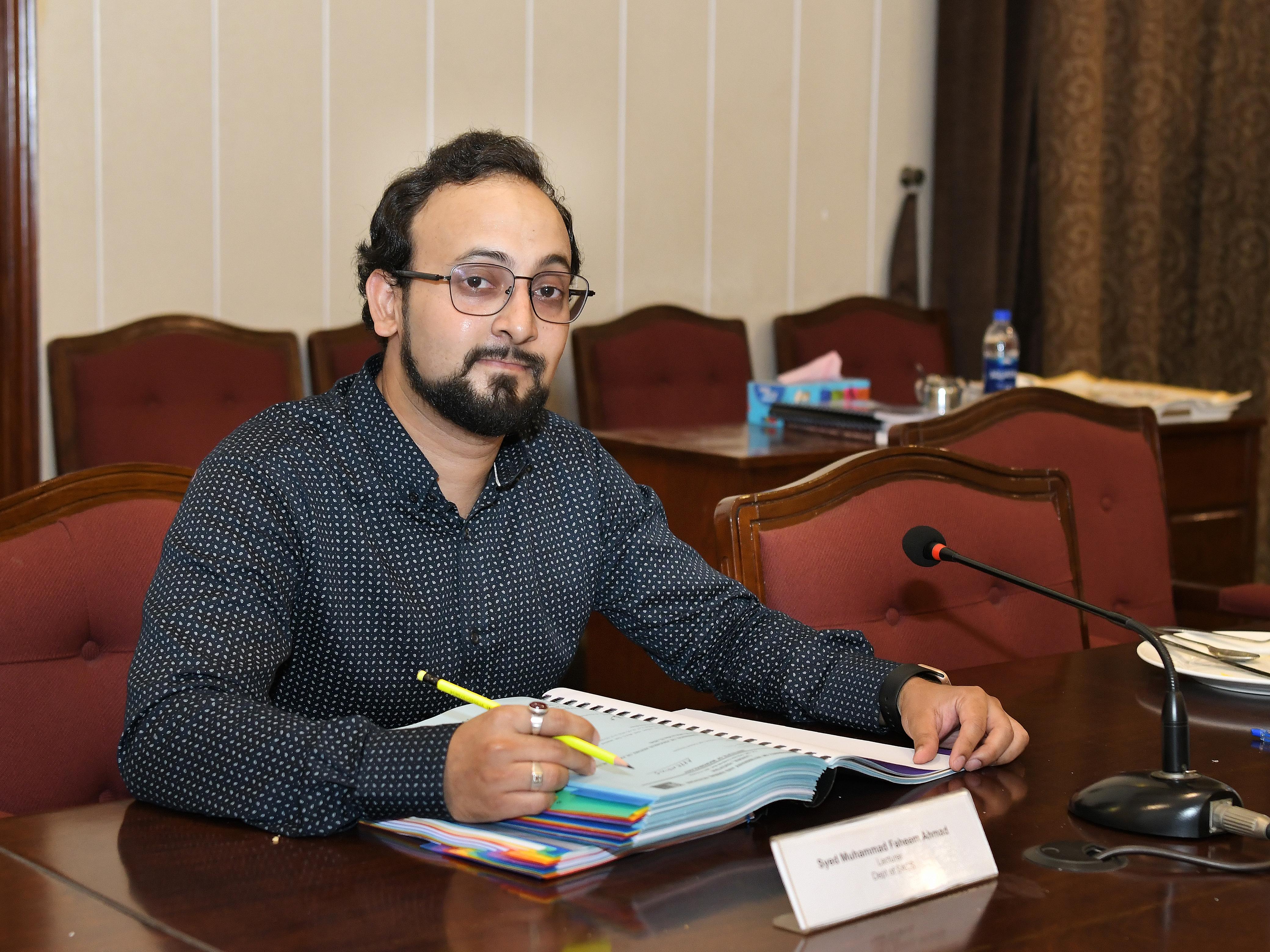 Mr. Syed M Faheem Ahmad